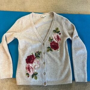 Garnet Hill wool cardigan